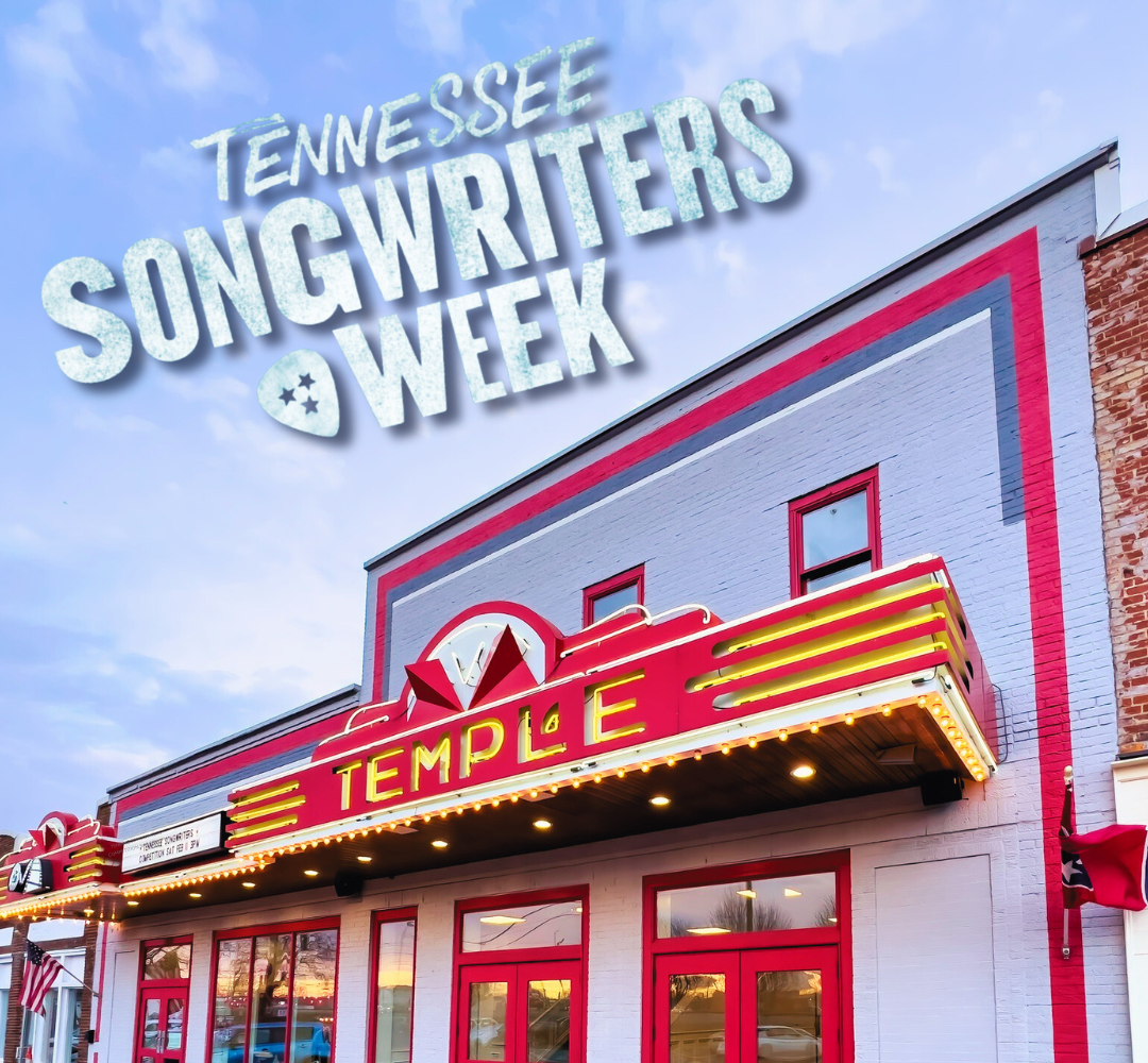The Temple Theater hosting the Tennessee Songwriters Week Showcase