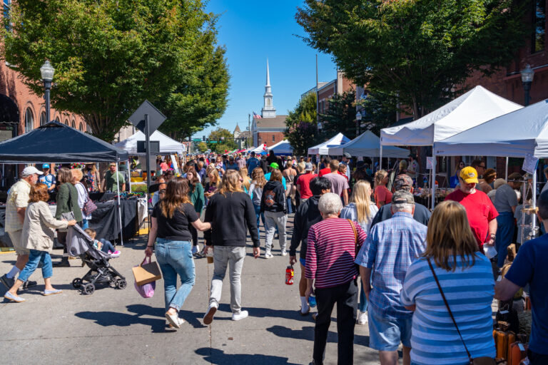 SquareFest in Gallatin during the Spring